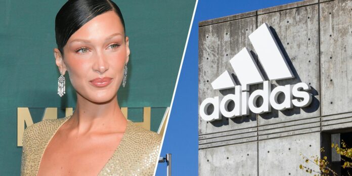 Adidas infuriates some by choosing Bella Hadid to model their tribute to the 1972 Munich Olympics