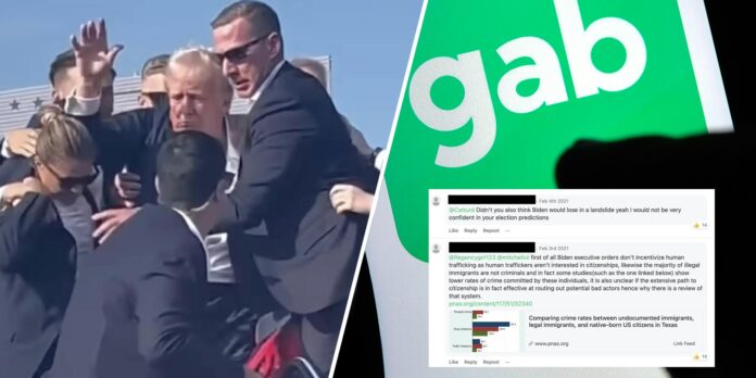 Gab founder claims Trump gunman had account on platform—and replied to Catturd