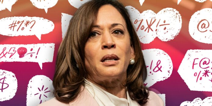 MAGA fans frantically spitball sexist new nicknames for Kamala Harris