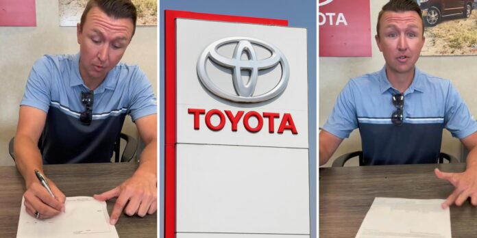 ‘Had to call the police when they tried this’: Toyota dealership worker shares the real reason they ‘keep your keys’ during trade-in negotiation