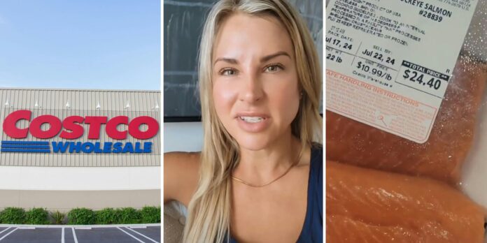 ‘I’m going to hold your hand while I tell you this’: Shopper says she found live worms in the salmon at Costco. Viewers say it’s common