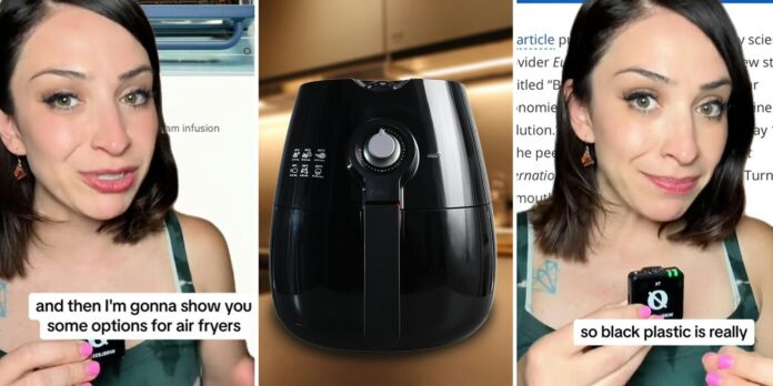 ‘NOTHING IS SAFE’: Woman warns against black plastic air fryers after discovering something unsettling