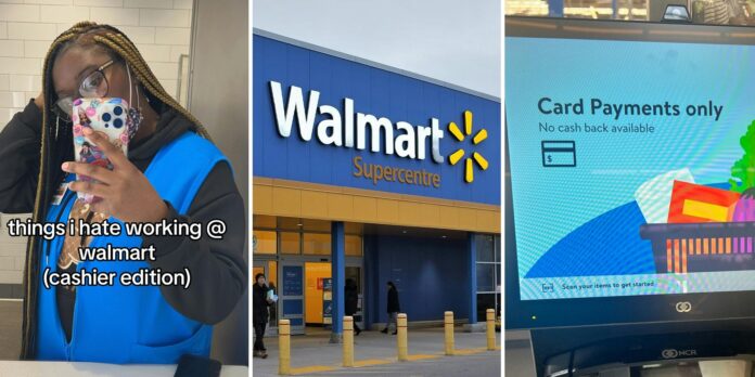 ‘Take yo a$$ to a register’: Walmart worker slams shoppers who go to self-checkout, then ask for help with scanning