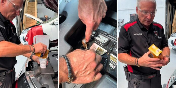 ‘Used Coca-Cola my whole life’: Mechanic reveals simple, cheap way to clean your car’s battery with baking soda hack