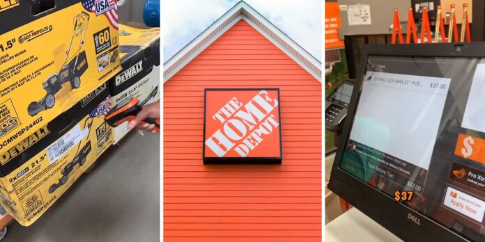 ‘What’s going on at Home Depot is insane!’: Home Depot shopper says $700 lawn mower is ringing up to $37