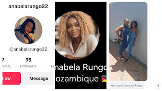 PHOTO Chidimma Vanessa Adetshinas mum Anabela Rungo seen with Mozambique