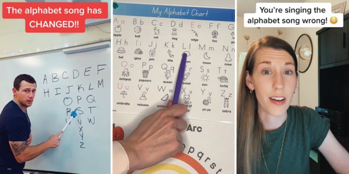 The ‘alphabet song’ has changed and people are freaking out: ‘Nothing wrong with the original’