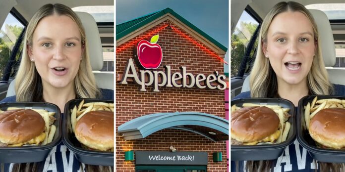 ‘For $6, who cares?’: Applebee’s customer shocked after ordering both adult and kids’ cheeseburgers