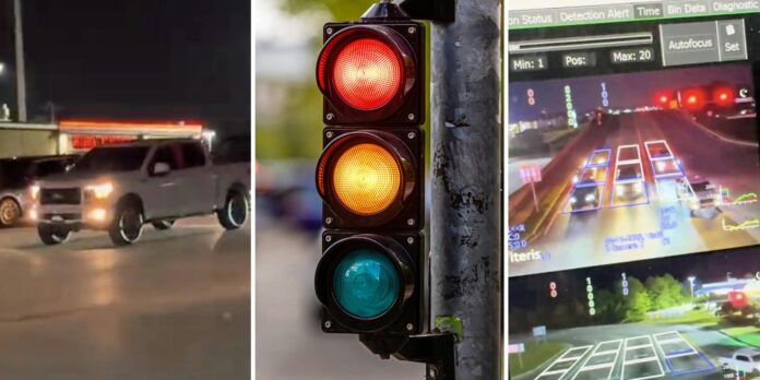 ‘I write tickets for it every time’: Traffic light expert reveals what NOT to do at a red light if you want it to turn green