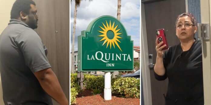 ‘Let me get dressed’: La Quinta customer says workers filmed her coming out of the shower