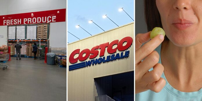 ‘People buy that’: Costco customer catches shopper sampling grapes from 3 boxes—and putting them back on the shelf