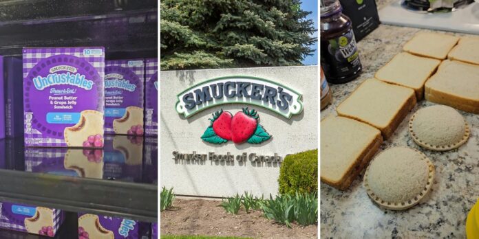 ‘That’s what you’re doing every time you buy these’: Shopper warns against buying Smuckers Uncrustables