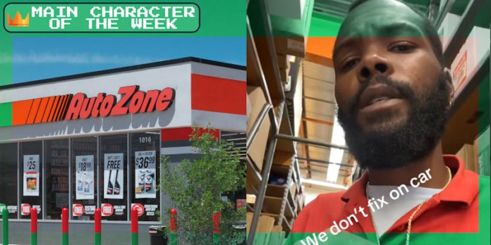 Main Character of the Week: AutoZone worker who told the internet he’s not a mechanic 