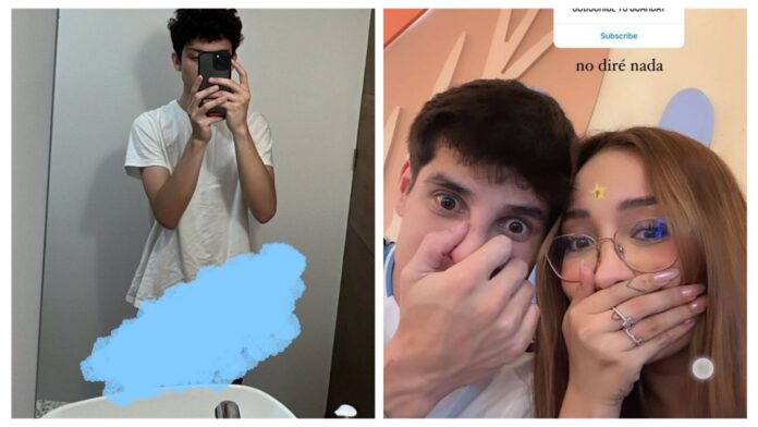 PHOTO: Tiktoker, Ian Orozco, long dick gets leaked in viral nude after dating new girlfriend, Scarday Polemica