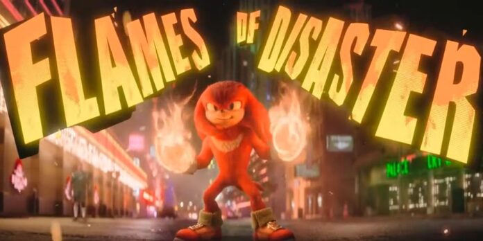 The ‘Flames of Disaster’ meme from ‘Knuckles’ engulfs Twitter