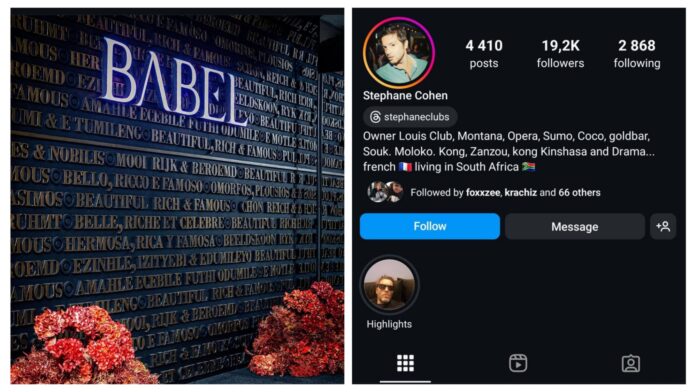 VIDEO: Stephane Cohen is the racist owner of Babel Menlyn right restaurant killing black South Africans as Molly Bave exposed it on TikTok