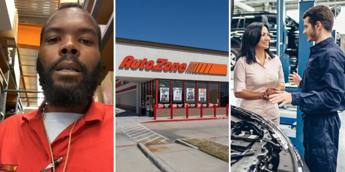 ‘AAANDDD you gon fix it right in the parking lot’: AutoZone worker calls out customers who ask for help installing parts