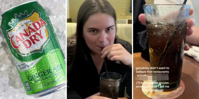 ‘Didn’t want to believe [it]’: Customer reveals what really happens when you order ginger ale and they’re out at a restaurant