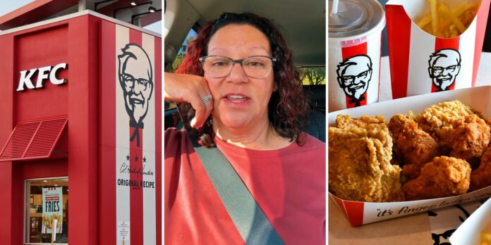 ‘Go to Costco and get a $5 rotisserie chicken’: Woman buys a 16-piece meal with 4 sides at KFC. She can’t believe what her total is