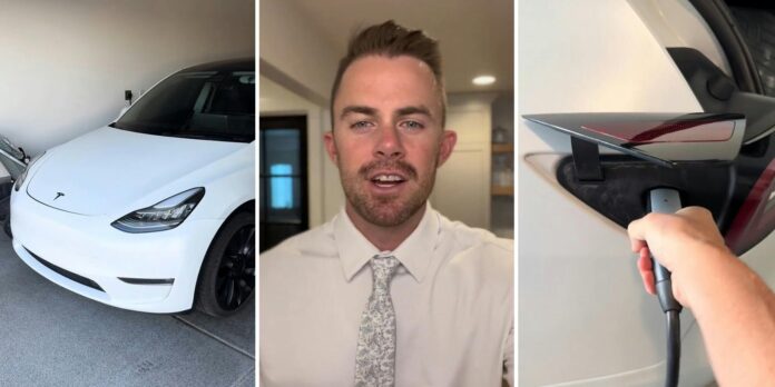 ‘I can’t get in my car’: Man warns against buying a Tesla after it completely powers down. He just charged it for 8 hours