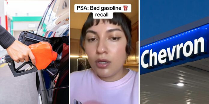 ‘I go to Chevron, opinions?’: Woman issues warning about bad gasoline at pump amid recall. Here’s what to look for