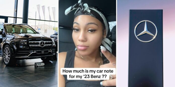 ‘I know somebody who has a Kia and is paying $550’: Driver buys 2023 Mercedes Benz. Viewers can’t believe how much her car note is