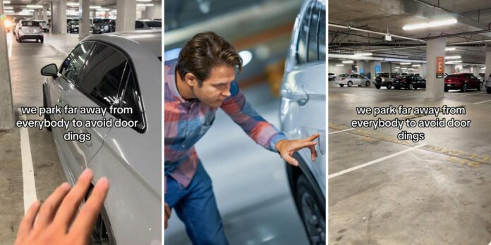 ‘I make it my mission to park next to folks like you’: Man shares trick to finding a spot in the parking garage. Viewers aren’t so sure