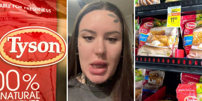 ‘Like seriously!!!’: Shopper demands answers after opening up bag of Tyson chicken