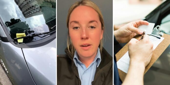 ‘Man, the things I find on this job’: Officer catches driver using this trick to get out of parking ticket. It’s a first