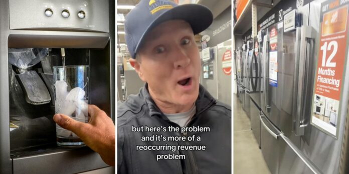 ‘One of the biggest refrigerator scams’: Home expert shares warning for homeowners with water, ice dispenser refrigerators