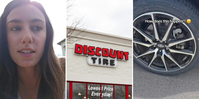 ‘They most likely damaged it and didn’t want to own up to it’: Toyota driver notices something suspicious after going to Discount Tire