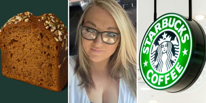 ‘They should’ve done more for me’: Starbucks customer orders Pumpkin Loaf. Then she notices something strange