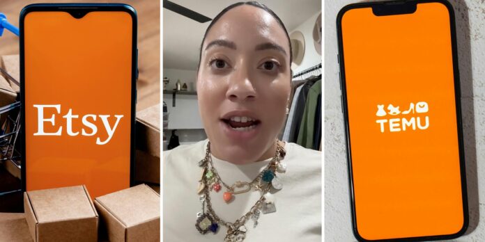 ‘Your Etsy finds are from Temu’: Woman says you could be getting ‘tricked’ if you shop on Etsy