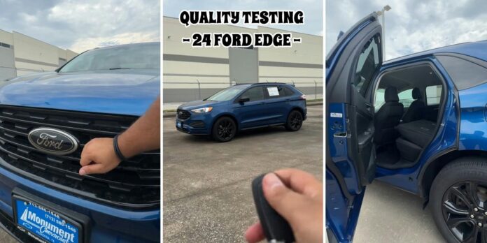 ’45k for cloth seats…’: Car expert tests interior quality of 2024 Ford Edge. Is it worth it?