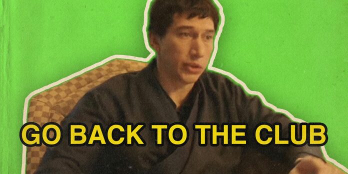 Adam Driver’s ‘go back to the club’ line from ‘Megalopolis’ gets memed