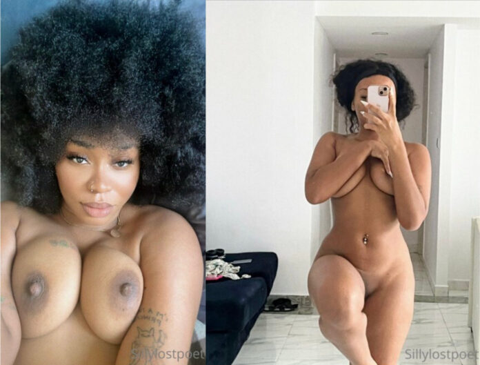 Silly Lost Poet Showing Off Her Boobs In Hot Nude Photos