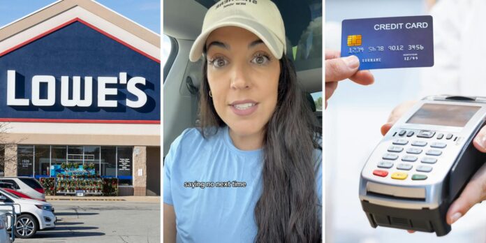 ‘Do not ever do this’: Woman warns against saying yes to Lowe’s cashiers when they ask you for donation