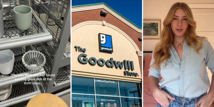 ‘How did they miss that when they priced it?’: Goodwill shopper thinks she found normal $5 glass dish. Then she checks the brand