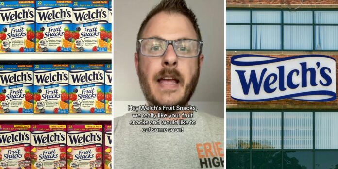 ‘I went to give my kids some of your fruit snacks…’: Man buys box of Welch’s Fruit Snacks. Then he sees the bags inside