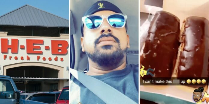 ‘That’s a damn hot dog bun’: H-E-B shopper notices something unusual about donut from the bakery section