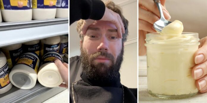 ‘What the’: Man notices something unusual about Best Foods mayo jars while shopping. It’s actually cheaper and only takes 4 ingredients to make your own